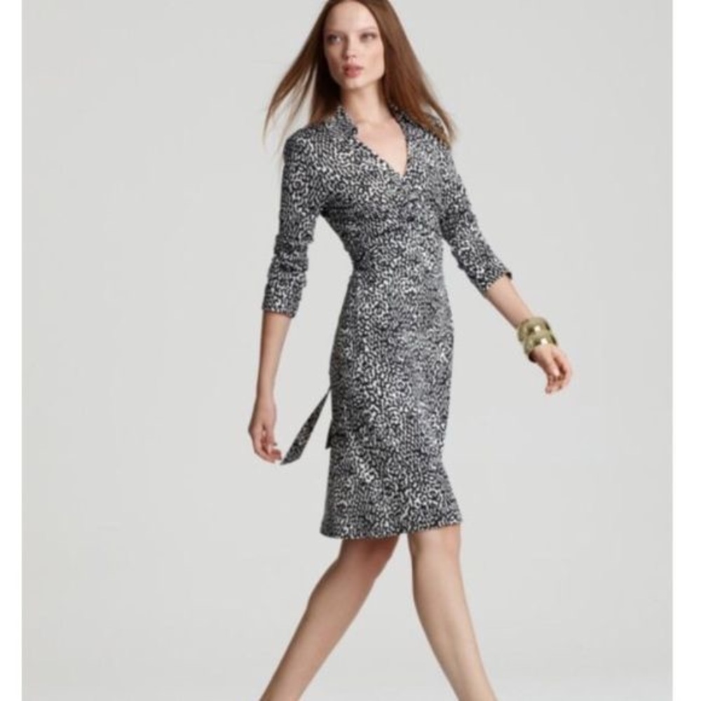 Diane Von Furstenberg “New Jeanne Two” Wrap Dress